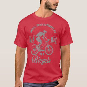 Renaissance Mens Mountain Bike Rad Rad MB Fahrrad T-Shirt