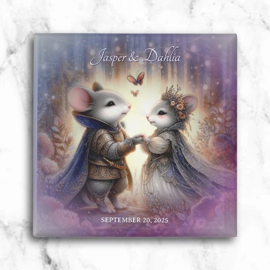 Renaissance-Messe verzauberte Holzlandeheihe Magnet