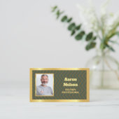 Renaissance Military Foto Telefonnummerkarte (Stehend Vorderseite)