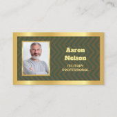 Renaissance Military Foto Telefonnummerkarte (Vorderseite)