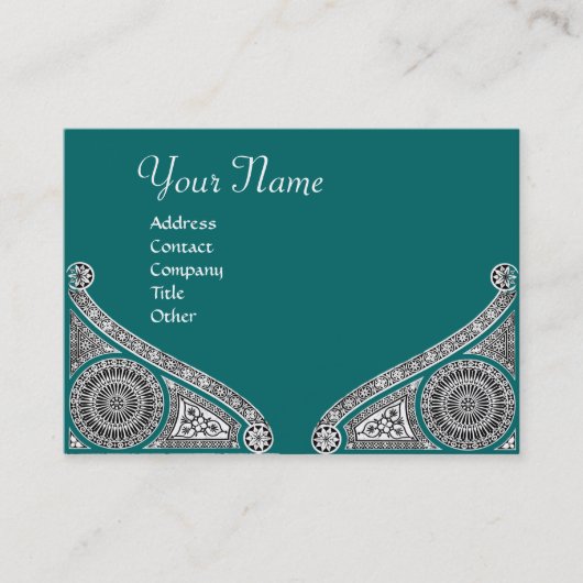 RENAISSANCE MONOGRAM VISITENKARTE (Vorderseite)