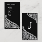 RENAISSANCE Monogramm 1 Visitenkarte (Vorne/Hinten)