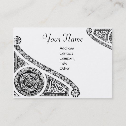 RENAISSANCE Monogramm 2 Visitenkarte (Vorderseite)