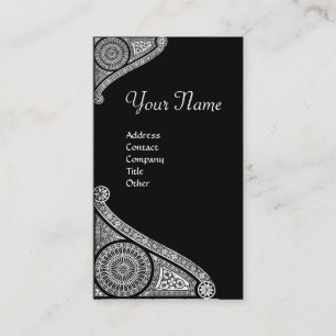 RENAISSANCE-MONOGRAMM 4 VISITENKARTE