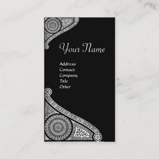 RENAISSANCE-MONOGRAMM 4 VISITENKARTE (Vorderseite)