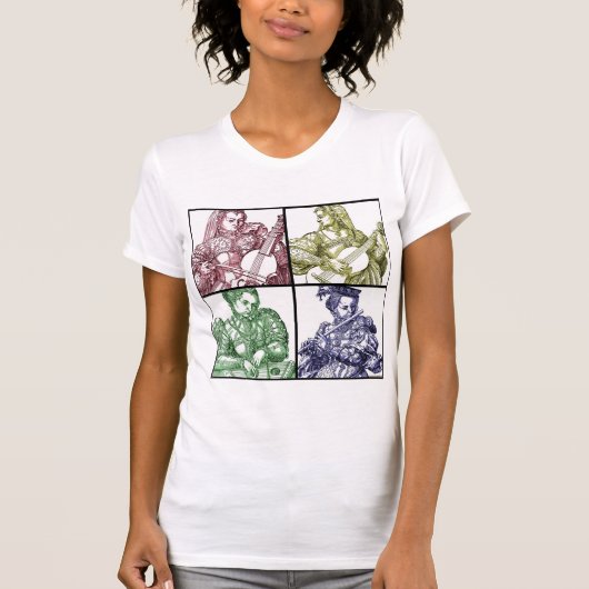 Renaissance-Musik T-Shirt (Vorderseite)