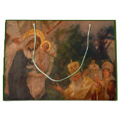 RENAISSANCE NATIVITY SCENE GIFT BAG GROßE GESCHENKTÜTE (Vorderseite)