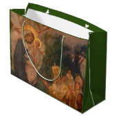 RENAISSANCE NATIVITY SCENE GIFT BAG GROßE GESCHENKTÜTE (Rückseite Schrägansicht)