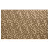 Renaissance Oblique Floral, Burnt Caramel Stoff (Yard (91,4 cm))