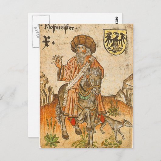 Renaissance Postkarte (Vorne/Hinten)