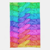 Renaissance Rainbow Geschirrtuch (Vertikal)