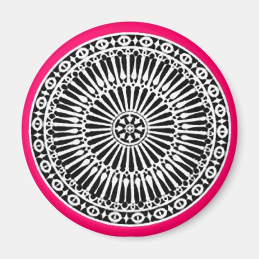 RENAISSANCE, rosa Magnet (Vorne)