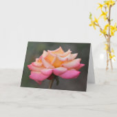 Renaissance Rose 1 Karte (Gelbe Blume)