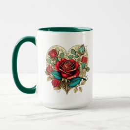 Renaissance-Rose Tasse
