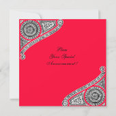 RENAISSANCE, rot Einladung (Rückseite)