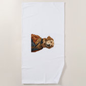 Renaissance Rover - Klassischer Kunsthund Strandtuch (Vorderseite)