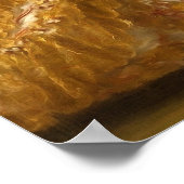 Renaissance Royal Pet Porträtmalerei von Milly M Poster (Ecke)