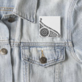 RENAISSANCE Schwarz-weiße Architektur Button (Beispiel)