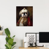 Renaissance Shih Tzu Poster (Heimbüro)