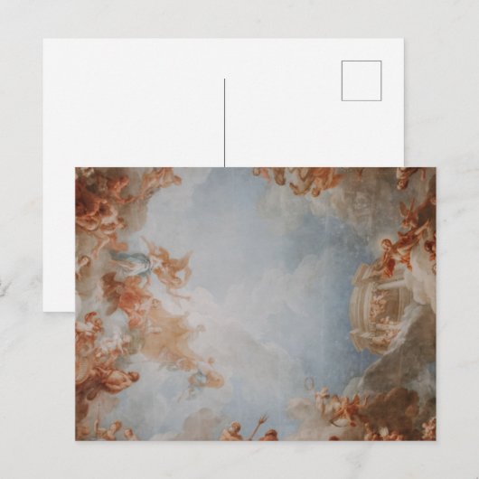 Renaissance Skylight Painting Postkarte (Vorne/Hinten)