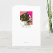 Renaissance Solstice-Karte Karte (Rückseite)