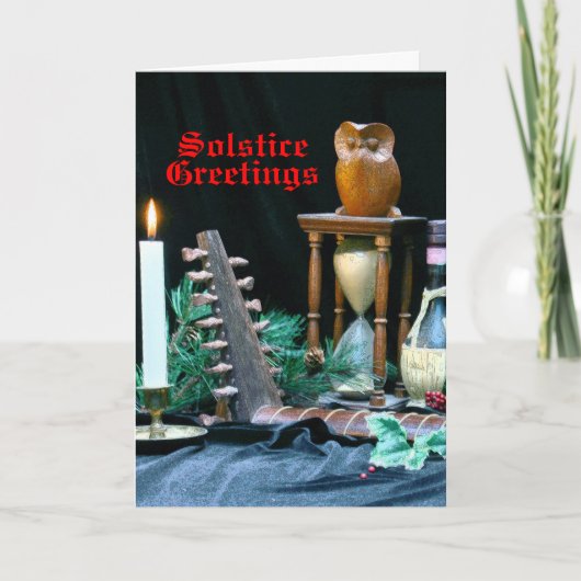 Renaissance Solstice-Karte Karte (Vorderseite)