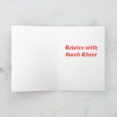 Renaissance Solstice-Karte Karte (Innenseite)