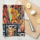 "Renaissance-Strahlung" Geschirrtuch (Viertel Falte)