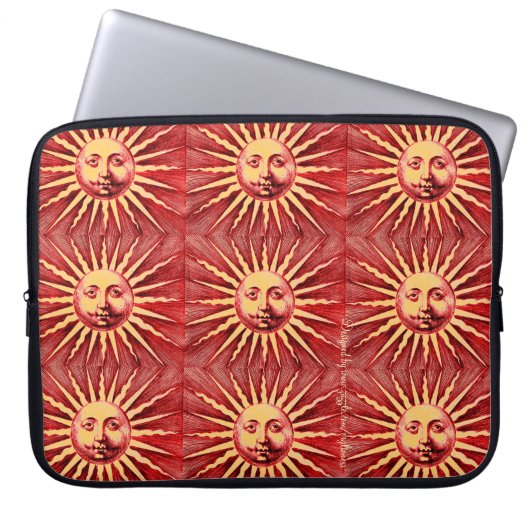 Renaissance Sunshine Laptop Sleeve (Vorderseite)