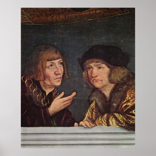 Renaissance-Szene Poster (Vorne)
