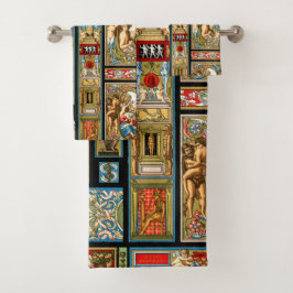 Renaissance-Themen Textilien und Stoffe Badhandtuch Set