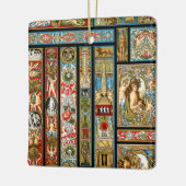 Renaissance-Themen Textilien und Stoffe Keramikornament (Links)