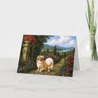 Renaissance Tibetan Spaniel Karte