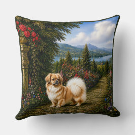 Renaissance Tibetan Spaniel Kissen