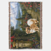 Renaissance Tibetanischer Spaniel Decke (Vorderseite Vertikal)