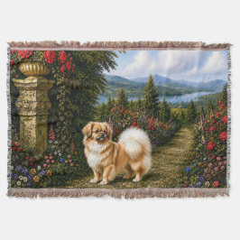 Renaissance Tibetanischer Spaniel Decke