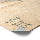 RENAISSANCE TIERZEICHNUNGEN / DAS EIGENTUM POSTER (Ecke)