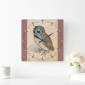 RENAISSANCE TIERZEICHNUNGEN / DAS EIGENTUM QUADRATISCHE WANDUHR (Zuhause)