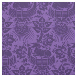 Renaissance Unicorn Garden, Amethyst Stoff