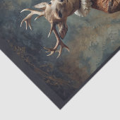 Renaissanceaissancereh in viktorianischem Kleid Seidenpapier (Ausschnitt)