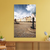 Renaissancehäuser Leinwanddruck (Insitu (Wohnzimmer))