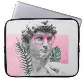 Renaissanceskulptur Stilvoller T - Shirt und ap Laptopschutzhülle (Vorderseite)