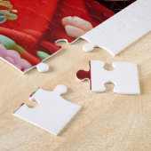 Renaissancestil in blauer Malerei Puzzle (Seite)