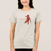 Renard the Sleuth Tri-Blend Shirt (Vorderseite)