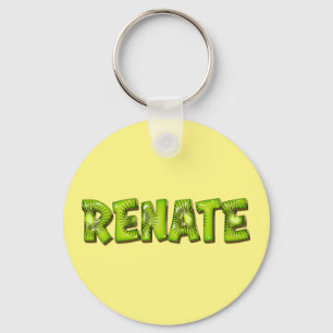 Renate Name Kiwi Design Schlüsselanhänger
