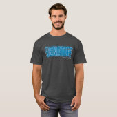 Renatus Blue Paint mit Tagline T-Shirt (Vorne ganz)