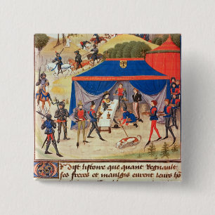 Renaudde Montauban und Karl der Große Button