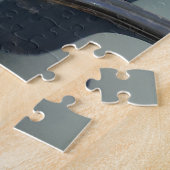 Renault 4CV, französisches Oldtimer-Auto. Puzzle (Seite)