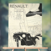 Renault Advert aus der 1930er Jahre Acrylschild (Neutral)