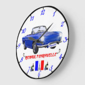 Renault Caravelle Wall Clock Große Wanduhr (Winkel)